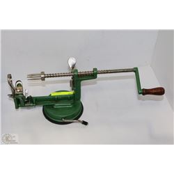 VINTAGE CAST IRON APPLE PEELER AND CORER