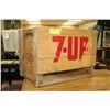 Image 1 : 1960'S VINTAGE WOOD 7-UP CRATE