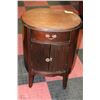 Image 1 : SOLID MOHGANY SIDE/ ENTRANCE TABLE W/ DRAWER