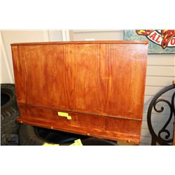 WOODEN WALL CABINET 30"X19"X19"H