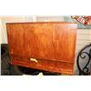 Image 1 : WOODEN WALL CABINET 30"X19"X19"H