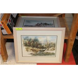 NUMBERED AND SIGNED KAI-LIIS MCINNES WATERCOLOR