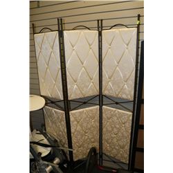 THREE PANEL PRIVACY SCREEN