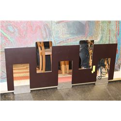 MODERN ART MIRROR 44"X20"