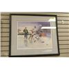 Image 1 : JAMES LUMBERS LARGE FRAMED PRINT OF "A BOY & HIS