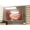 Image 1 : FRAMED DBL MATT SWAN PICTURE