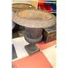 Image 1 : CAST IRON FLOWER POTS 25" TALL X2