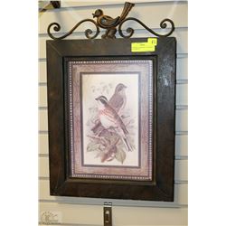 NEW METAL FRAMED "UTTERMOST PIC" PRINT OF