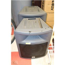 PEAVEY-PR15 PA SPEAKERS 15" SPEAKERS