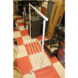 LAUNDRY RACK ON WHEELS