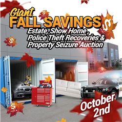 PLEASE REMEMBER THERE IS NO LIVE AUCTION OCT 9