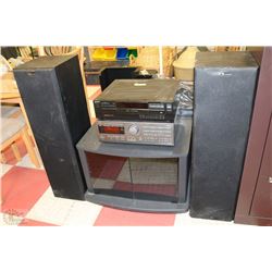 HOME AUDIO CENTER INC TWO NUANCE SPEAKERS AND