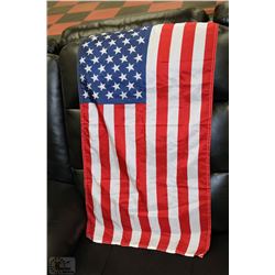 USA 50 STAR STAMPED FLAG  18"X31"