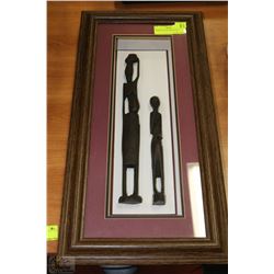 AFRICAN ART PICTURE 22"X11"