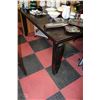 Image 1 : NEW 42" X66" X30"H BLACK KITCHEN TABLE