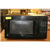 Image 1 : BLACK GE MICROWAVE 1100W