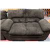 Image 2 : COUCH LOVESEAT CHAIR 3 PCS BROWN