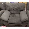 Image 3 : COUCH LOVESEAT CHAIR 3 PCS BROWN