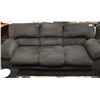 Image 4 : COUCH LOVESEAT CHAIR 3 PCS BROWN