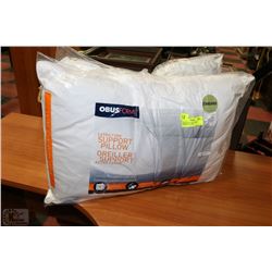 2 BRAND NEW OBUS FORME STANDARD PILLOWS