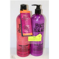 BED HEAD DUMB BLONDE SHAMPOO AND CONDITIONER