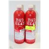Image 1 : BED HEAD  SHAMPOO AND CONDITIONER FOR WEAK