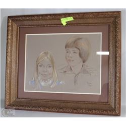 SIGNED PICTURE 1976 K. MAIS 19X23