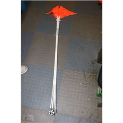 LOT OF 10 SAFETY FLAGS