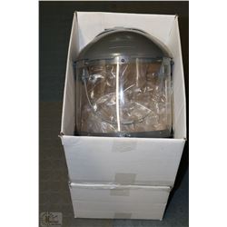 2 NEW FIBERMETAL FULL FACE GRINDING SHIELDS