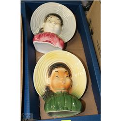 VINTAGE ROYAL COPELY ASIAN BOY AND GIRL POCKET