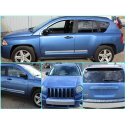 1:30PM 2007 JEEP COMPASS LTD AWD LOT 350
