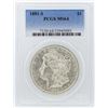 Image 1 : 1881-S $1 Morgan Silver Dollar Coin PCGS MS64