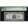 Image 1 : 1963A $2 Legal Tender Note STAR PCGS XF45