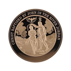 Franklin Mint Thomason Medallic Bible Proof Bronze Medal