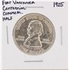 Image 1 : 1925 Fort Vancouver Centennial Commemorative Half Dollar Coin