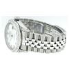 Image 7 : Rolex Mens Stainless Steel Mother Of Pearl VVS Diamond Datejust Wristwatch