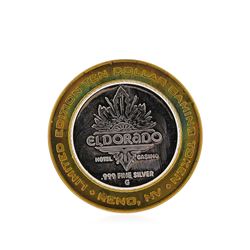 .999 Silver El Dorado Hotel & Casino Reno, Nevada $10 Gaming Token Limited Editi