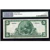 Image 2 : 1902 $5 National Bank of Omaha Nebraska Bank Note PMG VF30 Net