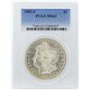 Image 1 : 1882-S $1 Morgan Silver Dollar Coin PCGS MS63