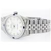 Image 9 : Mens Rolex Stainless Steel Diamond and Sapphire Datejust Wristwatch