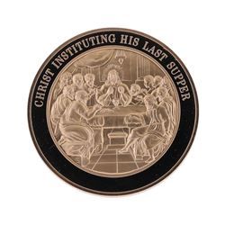 Franklin Mint Thomason Medallic Bible Proof Bronze Medal