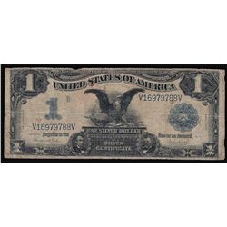 1899 $1 Black Eagle Silver Certificate Note