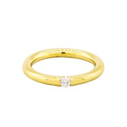 18KT Yellow Gold Designer Pianegonda .10ct Diamond Ring