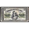 Image 1 : 1870 Twenty Five Cents The Dominion of Canada Bank Note
