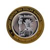 Image 2 : .999 Silver New York-New York Las Vegas $10 Casino Gaming Token Limited Edition