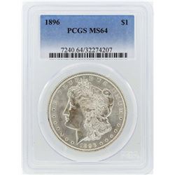 1902-O $1 Morgan Silver Dollar Coin PCGS MS64