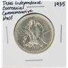 Image 1 : 1935 Texas Independence Centennial Commemorative Half Dollar Coin
