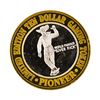 Image 2 : .999 Silver Pioneer Hotel & Gambling Hall $10 Casino Limited Edition Gaming Toke