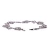 Image 3 : 14KT White Gold Butterfly Link 0.43ctw Diamond Bracelet