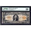 Image 1 : 1922 $20 Gold Certificate Note PMG VF20